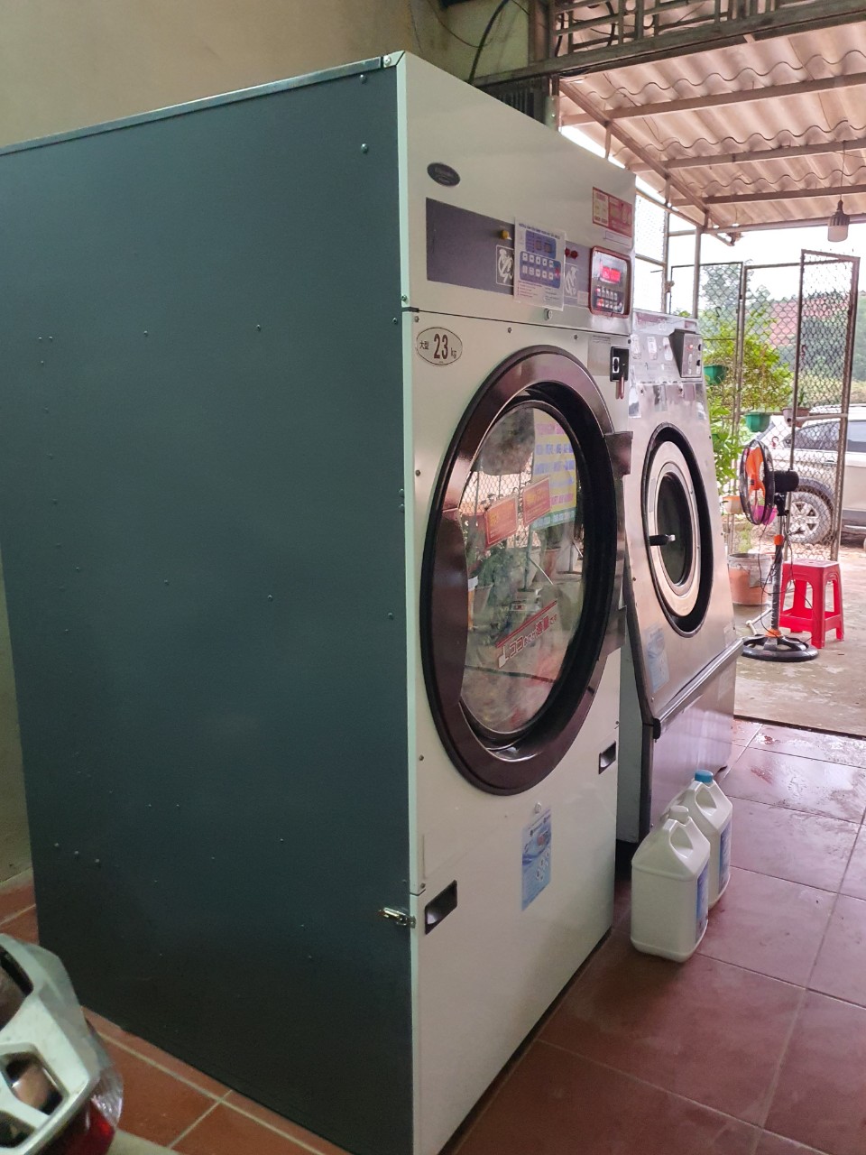Máy giặt công nghiệp cũ nhật bãi tại Tân Yên - Bắc Giang 2024