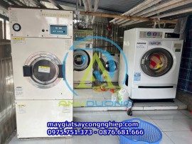 MÁY GIẶT CÔNG NGHIỆP NĂNG SUẤT CAO CHO XƯỞNG GIẶT LÀ TẠI HÀ TĨNH