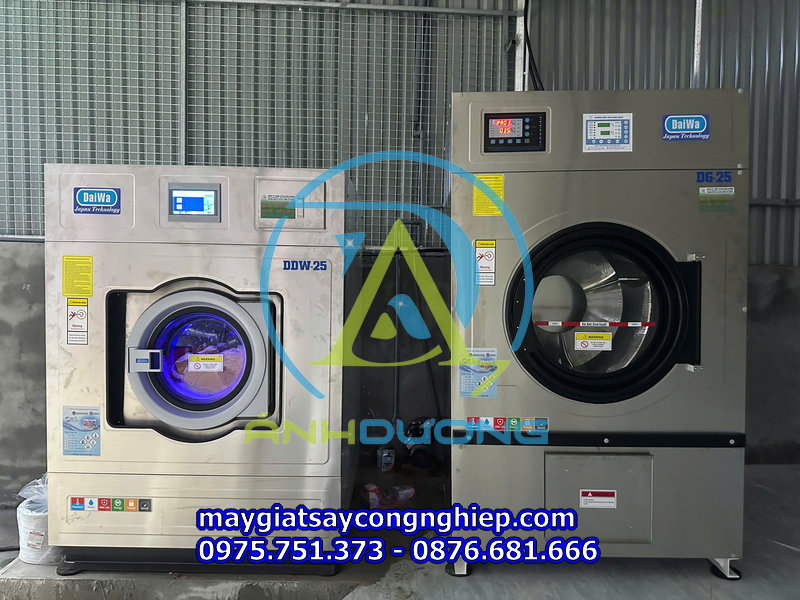 MÁY GIẶT SẤY CÔNG NGHIỆP GIÁ RẺ TẠI LÂM ĐỒNG