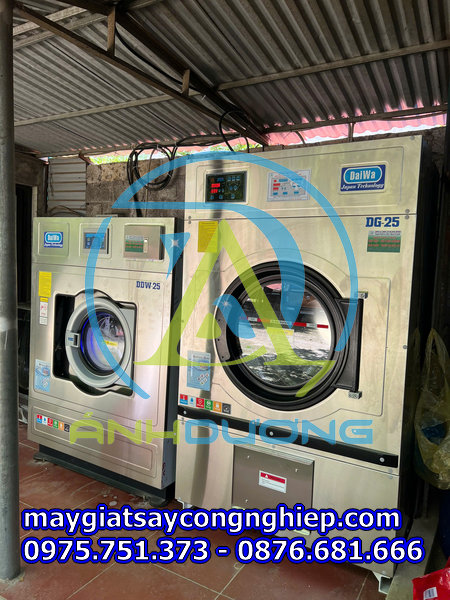 MÁY GIẶT SẤY CÔNG NGHIỆP CHO KHÁCH SẠN TẠI PHÚ YÊN