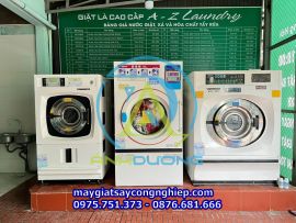 MÁY GIẶT CÔNG NGHIỆP CHO KHÁCH SẠN TẠI ĐẢO BÌNH BA - KHÁNH HÒA 