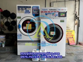 BÀN GIAO CẶP MÁY GIẶT SẤY CÔNG NGHIỆP TẠI PHÚ THỌ
