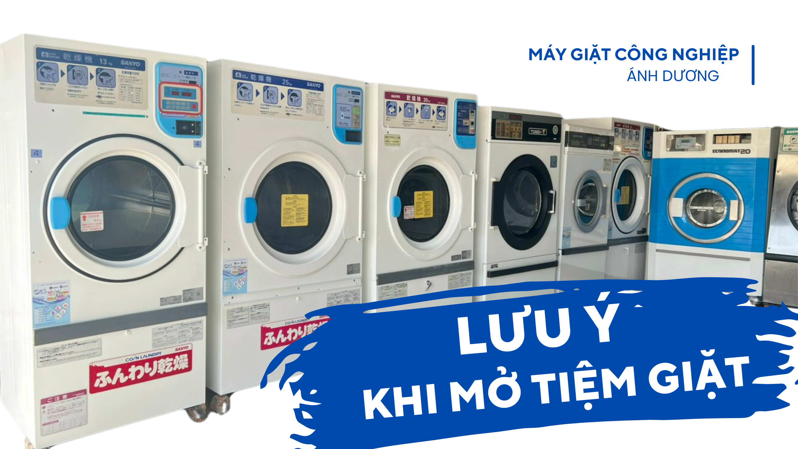 Những lưu ý cần tìm hiểu trước khi mở cửa hàng giặt là