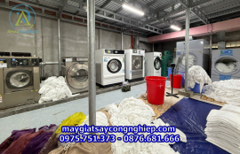 GIẢI PHÁP MÁY GIẶT CÔNG NGHIỆP CHO XƯỞNG GIẶT LÀ TẠI HẢI PHÒNG