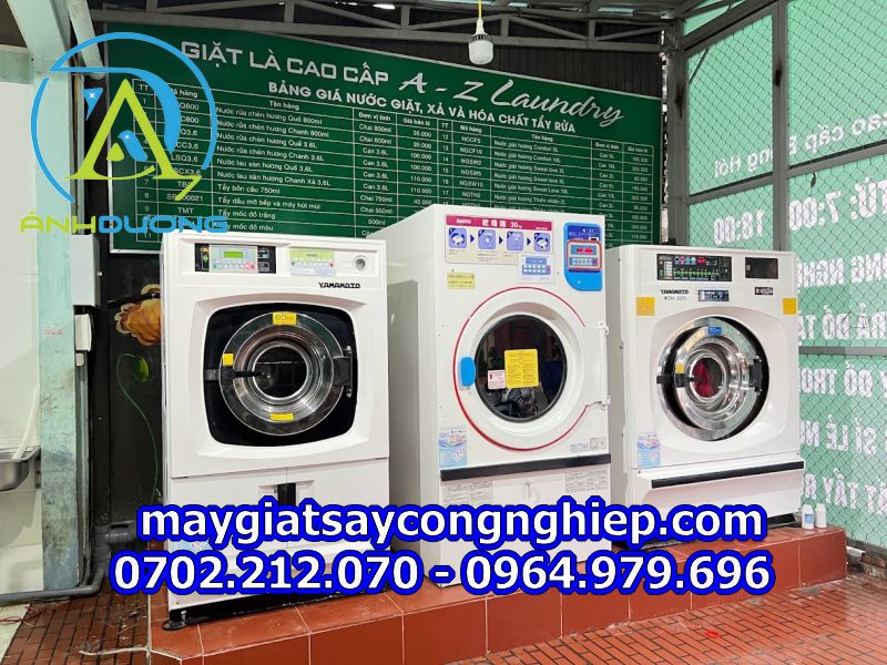 Máy giặt công nghiệp tại TP Quy Nhơn