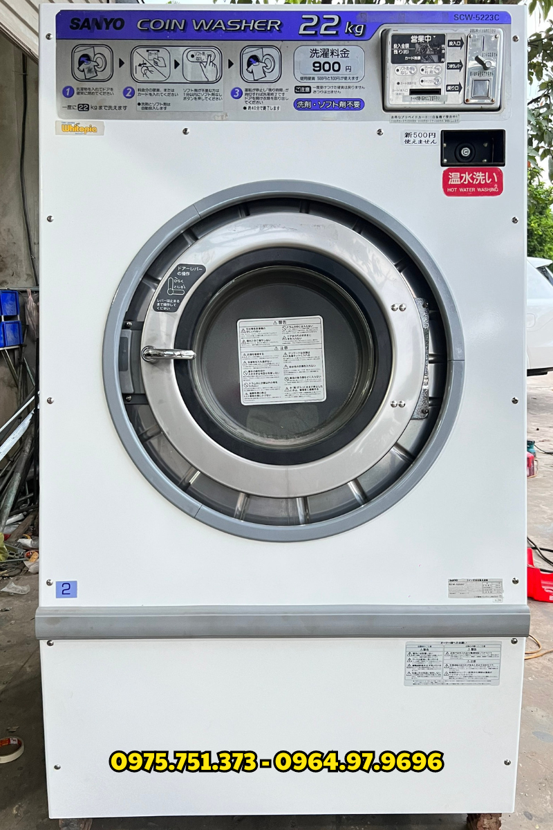 máy giặt Sanyo 22 kg