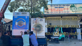 SỬ DỤNG MÁY GIẶT CÔNG NGHIỆP NHƯ NÀO ĐỂ HIỆU NHẤT ?