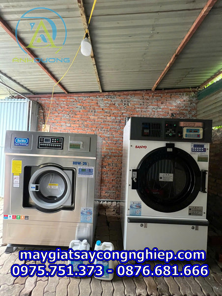 Máy Giặt Công Nghiệp Chuyên Nghiệp Cho Xưởng Giặt Là Đồng Nai