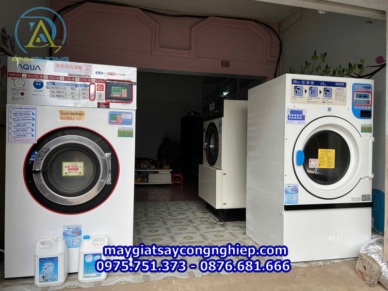 GIẢI PHÁP THIẾT BỊ GIẶT LÀ CÔNG NGHIỆP CHO XƯỞNG GIẶT TẠI SƠN LA