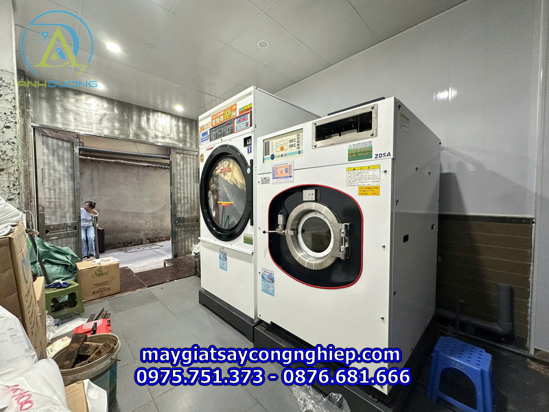 Tư Vấn, Cung Cấp Máy Giặt Công Nghiệp Cho Xưởng Giặt Là Cà Mau