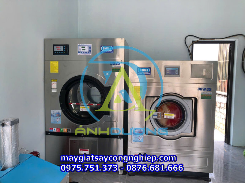 MÁY GIẶT SẤY CÔNG NGHIỆP CHO KHÁCH SẠN TẠI BIỂN MỸ KHÊ - ĐÀ NẴNG