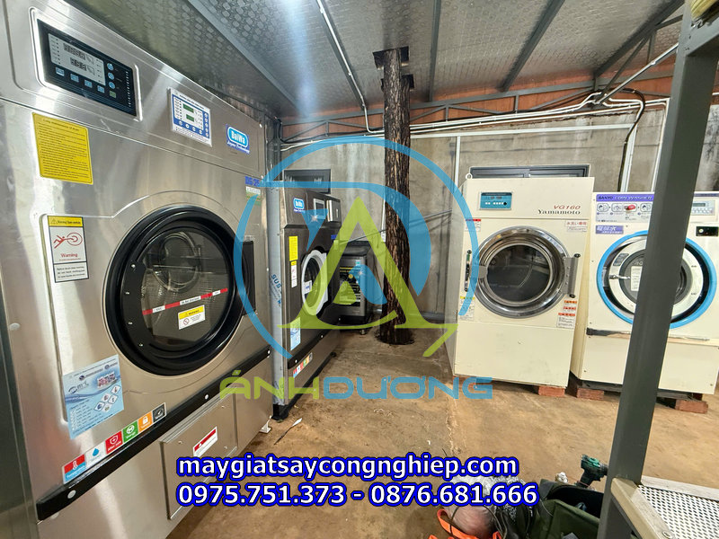 MÁY GIẶT SẤY CÔNG NGHIỆP GIÁ TỐT CHO XƯỞNG GIẶT LÀ TẠI HẠ LONG – QUẢNG NINH